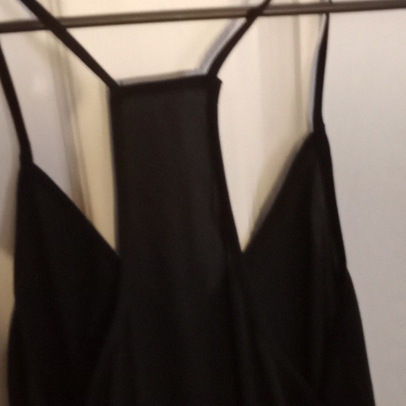 Brand new M black sheer top racerback bodysuit - Picture 4 of 7
